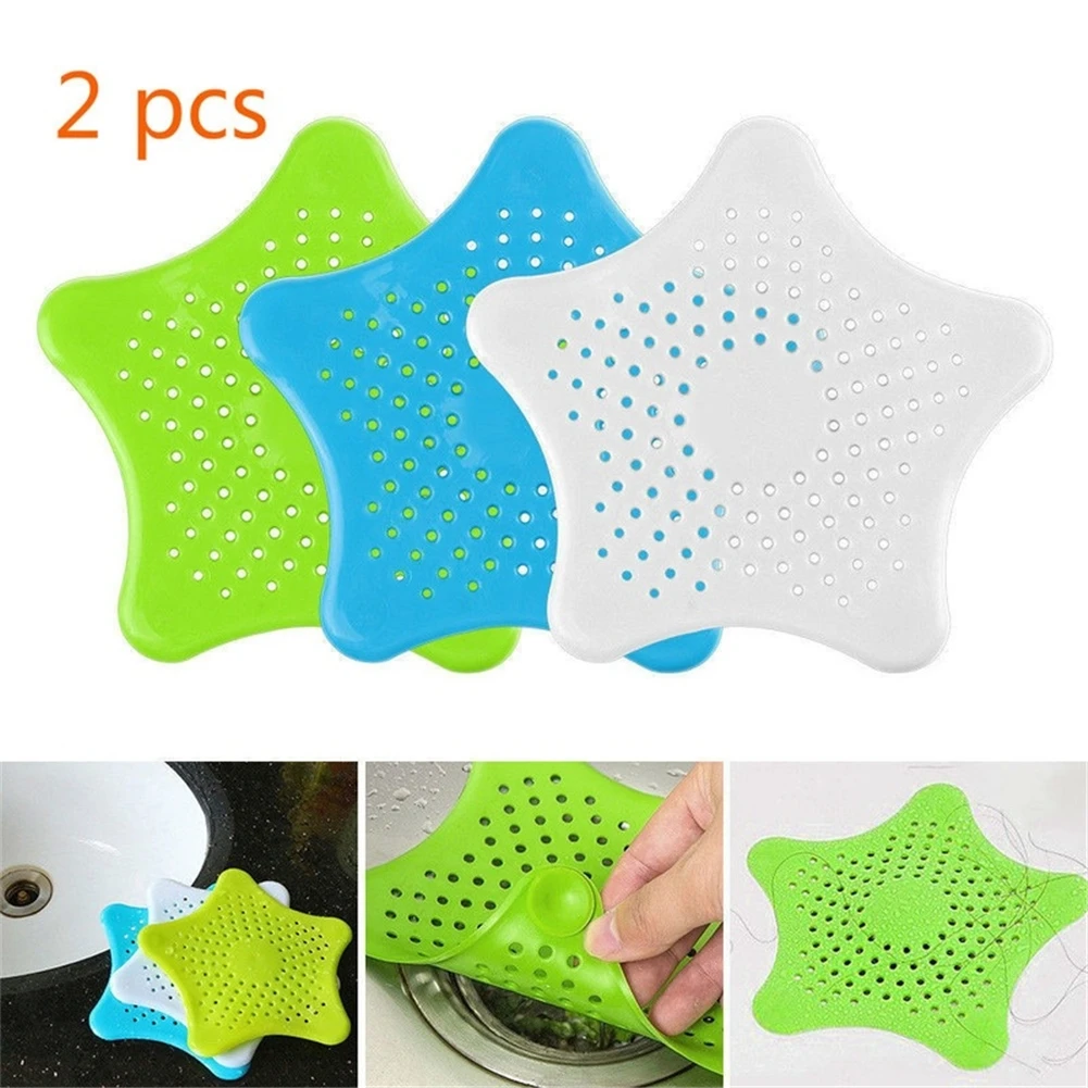 2Pc Creative Kitchen Sink Strainers Drains Filter Sewer Hair Catcher Bathroom Cleaning Tool For Kitchen Sink Accessories Gadgets 2Pc Creative Kitchen Sink Strainers Drains Filter Sewer Hair Catcher Bathroom Cleaning Tool For Kitchen Sink Accessories Gadgets
