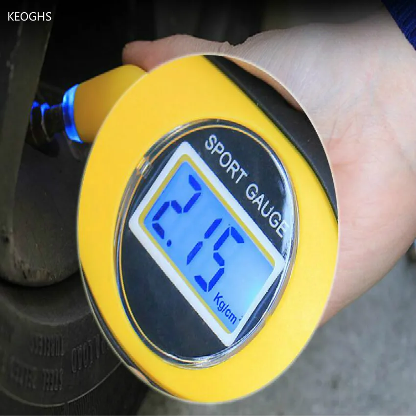 LCD universal motorcycle presion de neumaticos digital tire pressure