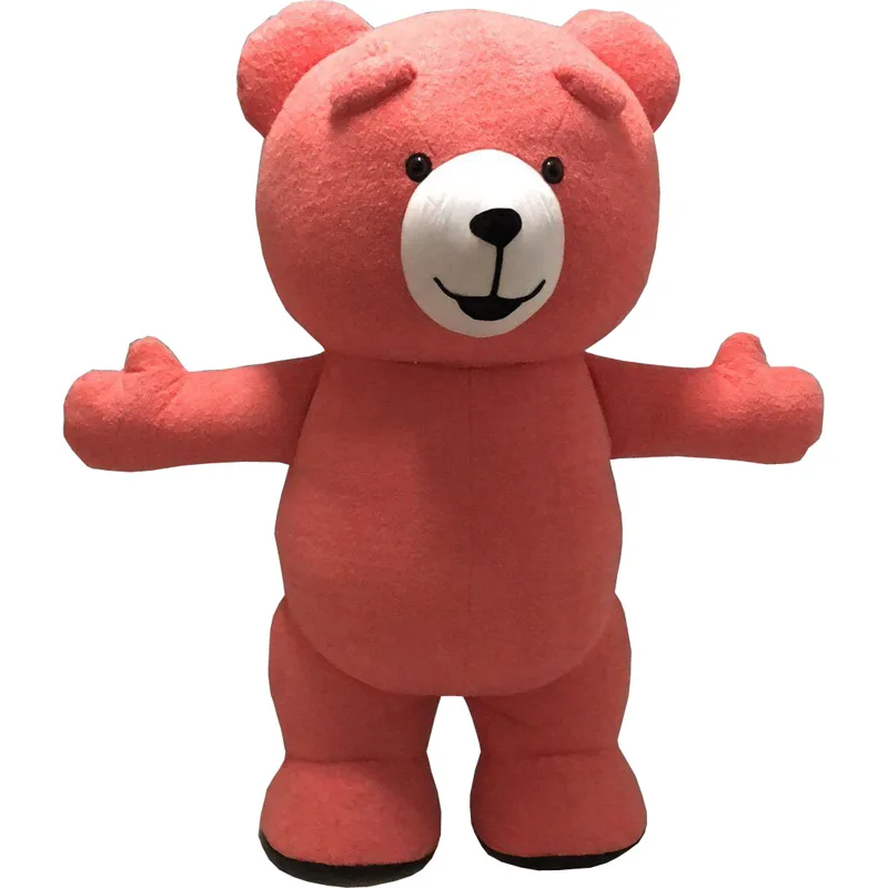 

Teddy Bear Inflatable Costume Customize Adult Suitable For Bear Mascot Costume Animal Costume Brown Color fat costume for adult