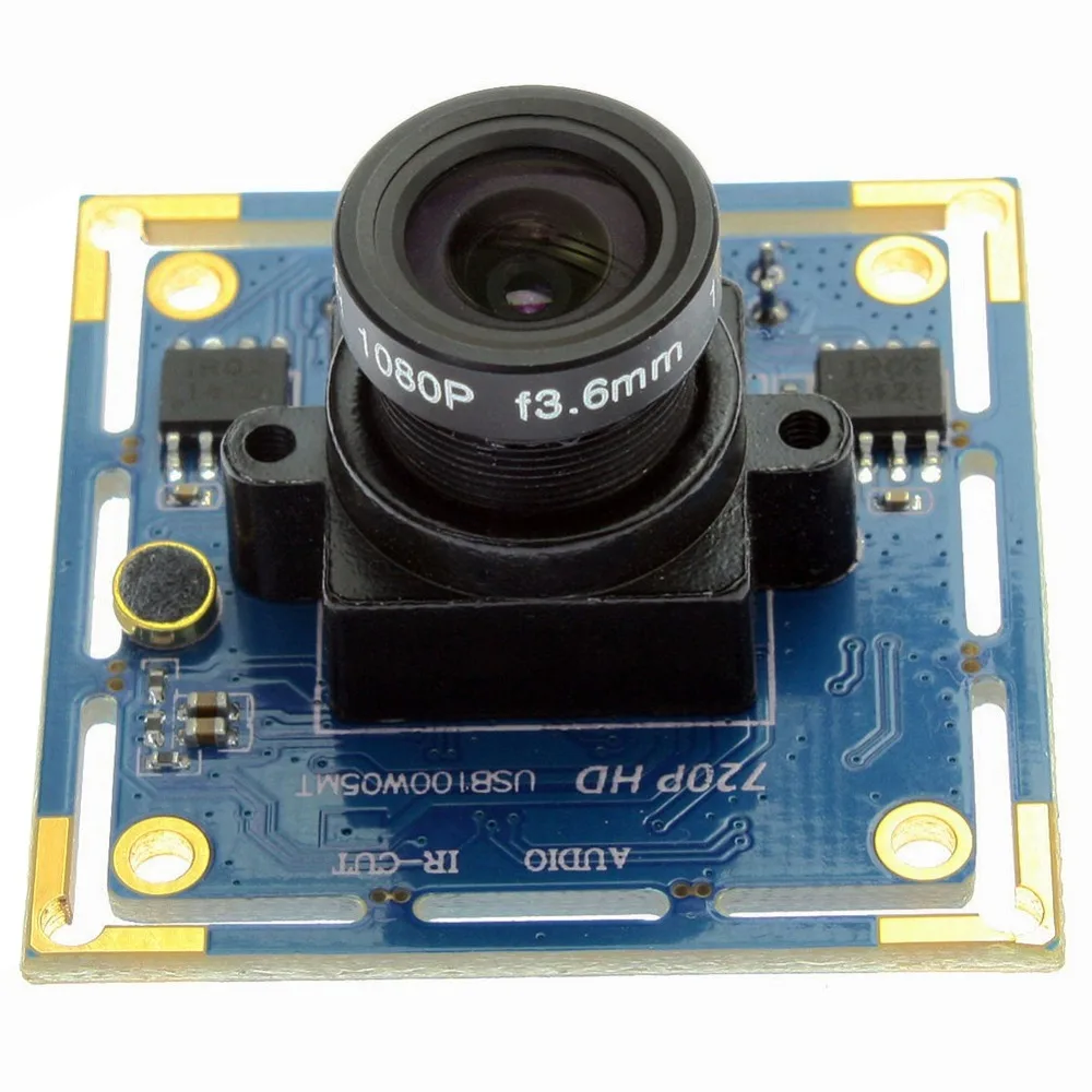 Модуль микро мини камеры с микрофоном для смартфона 720P Plug and paly cmos OV9712 MJPEG & YUY2 hd|mini