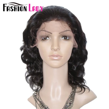 

FASHION LADY Brazilian Remy Hair 100% Human Hair Body Weave Full Lace Human Hair Wigs