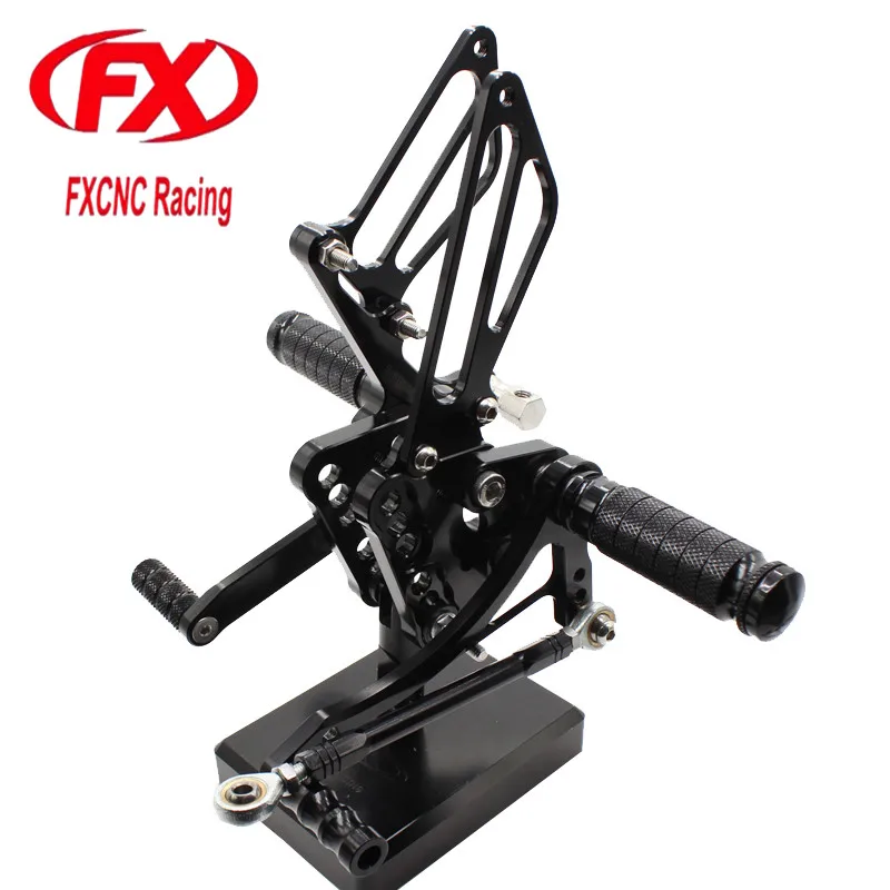 

For SUZUKI GSXR1000 K5 K6 2005 - 2006 Aluminum CNC Adjustable Motorcycle Rider Rear Sets Rearset Footrest Foot Pegs
