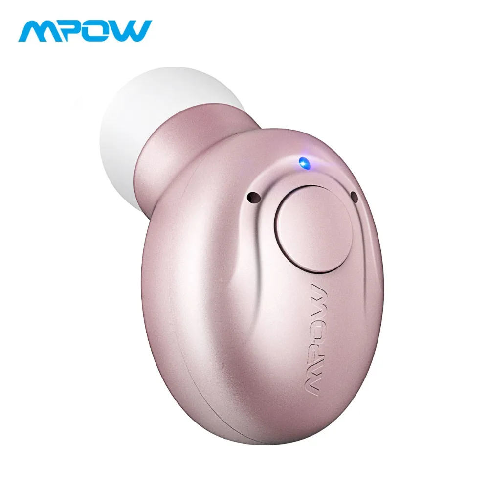

Mpow EM1 Mini In-Ear Single Wireless Earbud Bluetooth Earphone Wireless Hands-free Calling Earbud With EVA Carrying Case