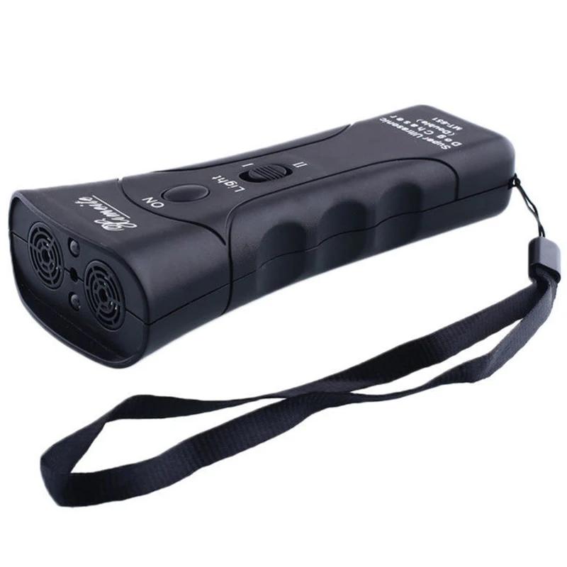 Ultrasonic Pet Dog Repeller LED Light Animal Training Device Trainer Pet Anti Barking Stop  Barking Trainer