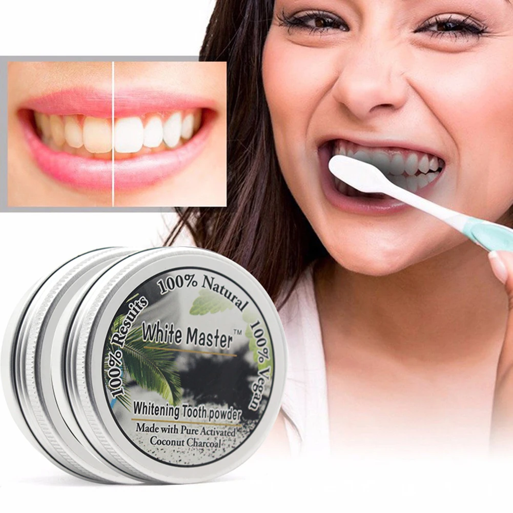 Горячий Портативный натуральный уголь зуб удаляет грязь порошок с черным бамбуком Replay идеальный сексуальный улыбка отбеливание зубов