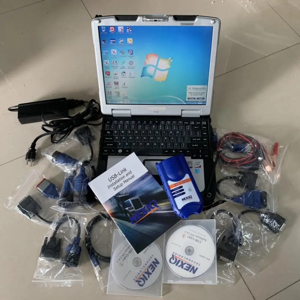 NEXIQ USB Link грузовик диагностический инструмент 125032 Heavy Duty сканер для грузовиков