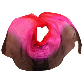 

New high quality dance veils handmade natural silk belly dance veil wholesale Size and color can be customized dance accessories