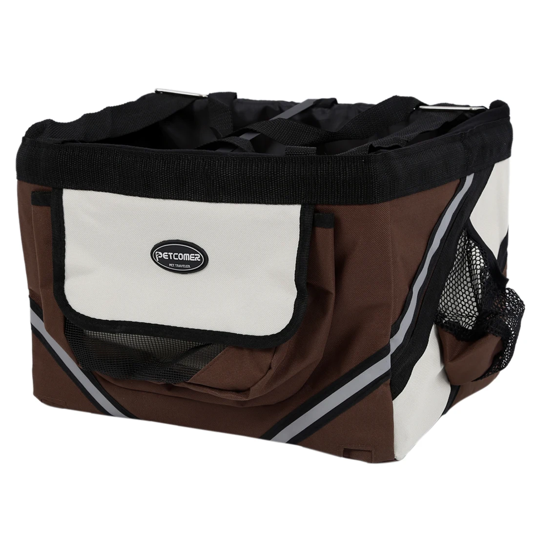 

Practical Bicycle Pet Carrier Dog Cat Portable Handlebar Carrier Bike Basket Transport Box