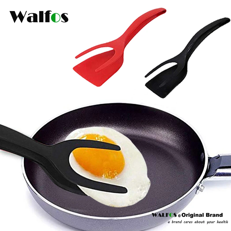 WALFOS кухонная утварь хлебные щипцы многофункциональный инструмент для приготовления пищи антипригарные инжекторы для яиц нейлоновая кулинарная лопатка