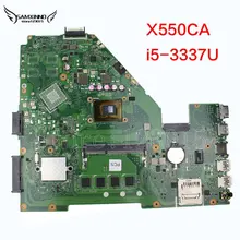 Orginal for ASUS X550CA Laptop motherboard R510CA X550CC REV2.0 onboard I5-3337 CPU mainboard 100% tested