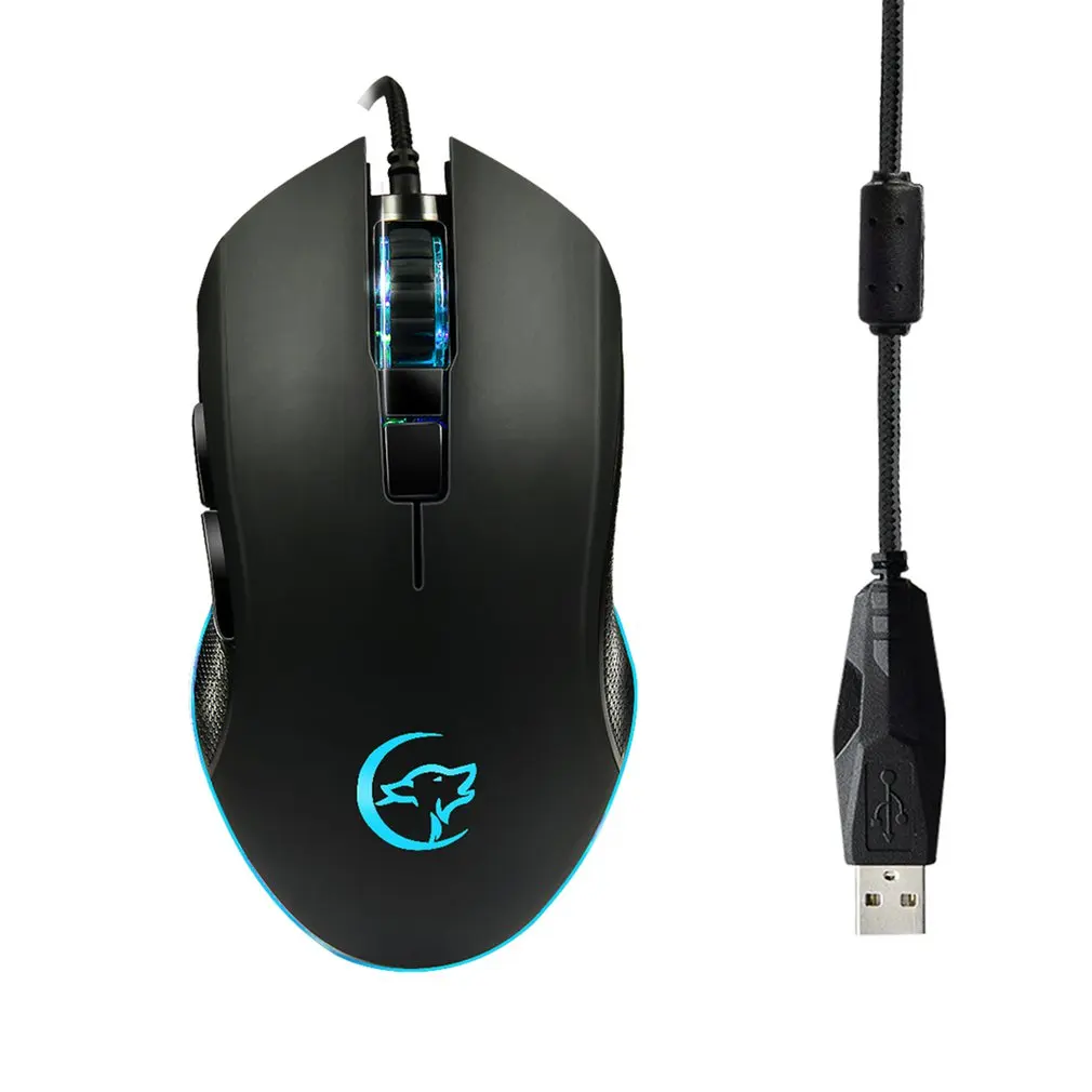 

Ergonomic Design Colorful Breathing Lights Wired High-End Advanced Gaming Mouse For Gamers High Quality