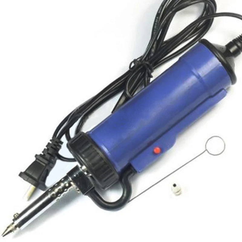 Portable Electric Vacuum Soldering Suck Desoldering Iron Gun with Pump