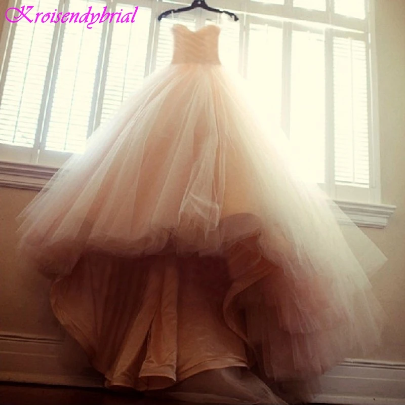 

MN2010 Robe de mariage 2019 Elegant Sweetheart Ball Gowns Wedding Dresses Puffy Champagne Bridal Wedding Gowns Vestido de Noiva