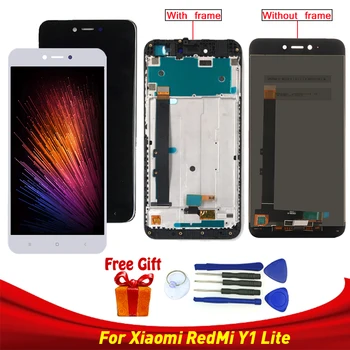 

For Xiaomi Redmi Y1 Lite LCD Display+Touch ScAreen with frame Assembly 5.5 inch Mobile Tools Glass Panel Sensor