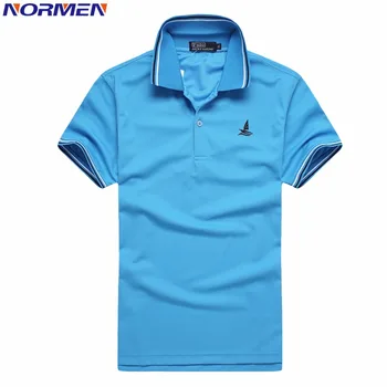 

NORMEN 2018 New Arrival Men's Casual Polo Shirts Short Sleeve Turn Down Collar Shirt Man Fashion Streetwear Red Black White Blue