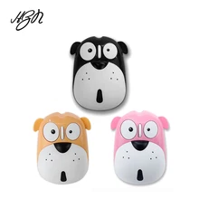 Милая мультяшная собака Беспроводная беззвучная мышь 1200 dpi энергосберегающая эргономичная оптическая мышь универсальная компьютерная мышь для портативных ПК