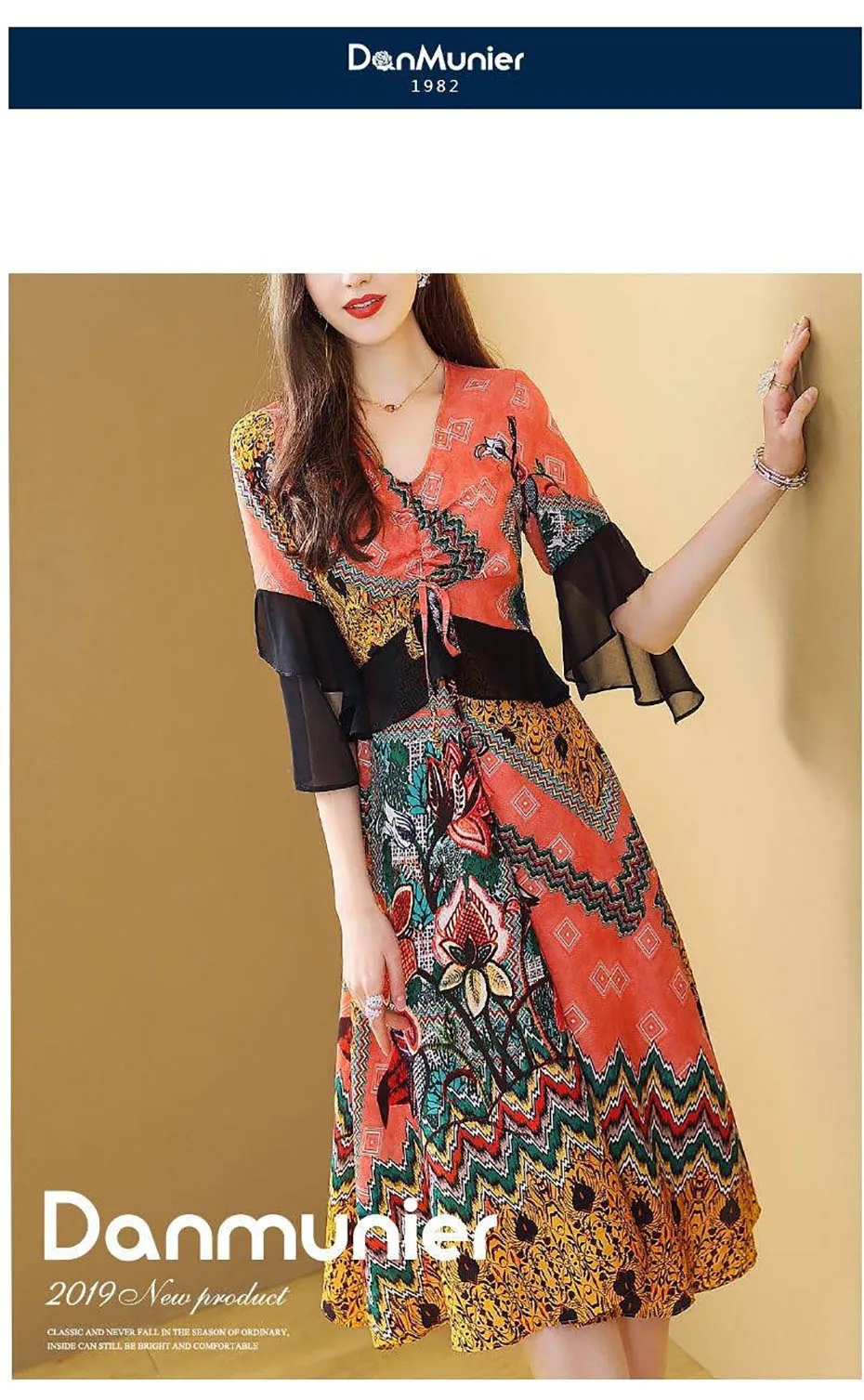 Летние цветочные прерия шик платье повседневное Femme цветок Boho печати Dreeses летняя футболка с карманом миди халат Сарафаны
