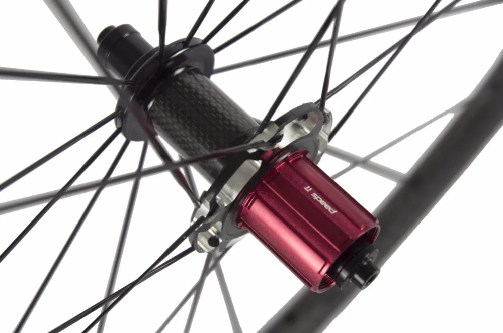 Best 700C 38mm Clincher Bike Road Wheels Carbon Bicycle 12k Carbon Wheelset Ultra Light Chosen Carbon Hub Ceramic Bearing 5
