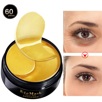 

Moisturizing Gold Eye Mask Crystal Collagen Eye Patches for Eye Care Mask Dark Circles Removal Eyelid Patch Anti-Wrinkle Eye Pad