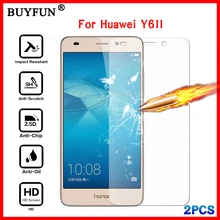 Huawei Y6 II закаленное Стекло Экран протектор для huawei y6ii Y6 ii для удостоверения личности-2 CAM L21 L23 CAM-L03 CAM-L21 CAM-L23 защитная пленка