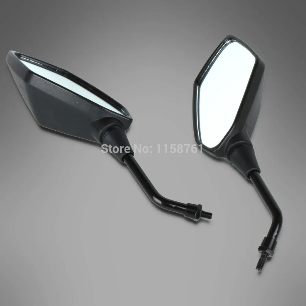 Черный зеркала заднего вида левой и правой стороны для Kawasaki ZRX1100 ZRX 1100 1997-2000 1998 1999