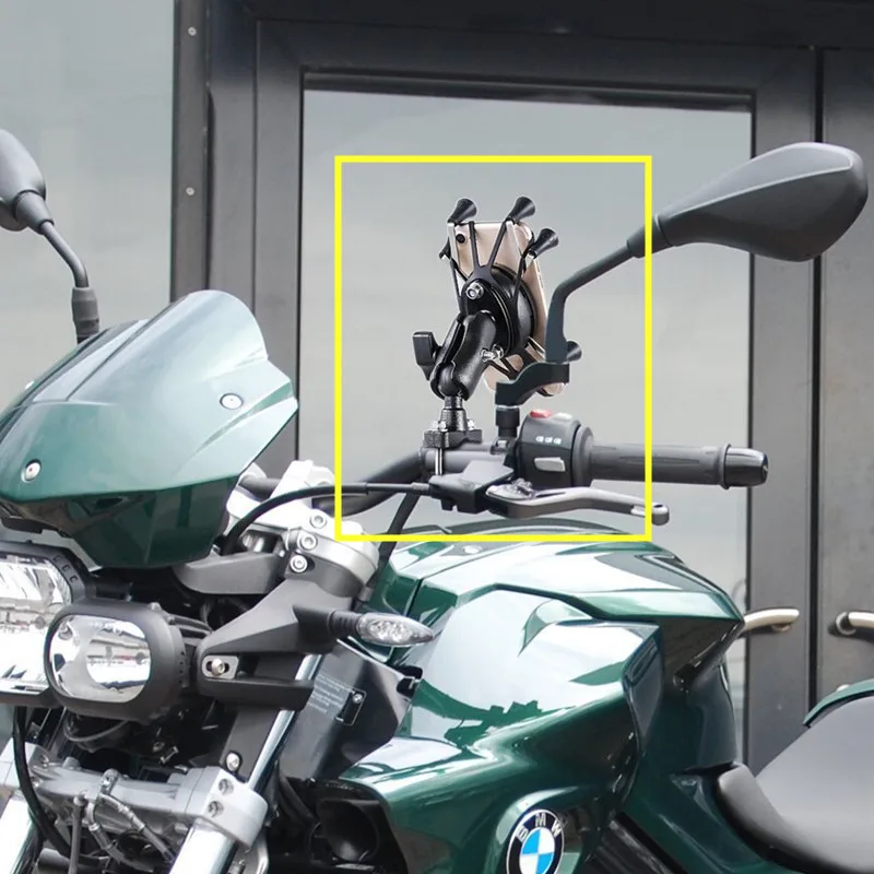 Крепление на руль мотоцикла u-болт Монтажная база с 1 дюймовым шаром или зеркалом заднего вида установочный комплект для gps работы крепление на ОЗУ