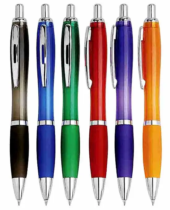 US $179.99 Colorful Stationery Plastic Ball Pen For Holiday Promotional Gift Cheap Plastic Ballpoint Pen with LOGO print for your business