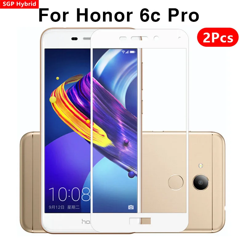 2 шт закаленное стекло для Huawei Honor 6C Pro протектор экрана 9 H для Honor 6C 6 C Pro стеклянная защитная пленка Glas полный Чехол