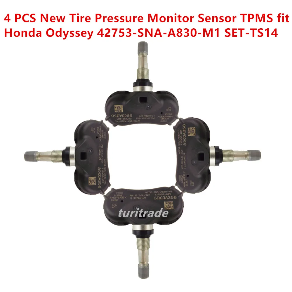 1 X Tire Pressure Monitor Sensor TPMS Fit for Honda Odyssey 42753-SNA-A830-M1 1 X Tire Pressure Monitor Sensor TPMS Fit for Honda Odyssey 42753-SNA-A830-M1