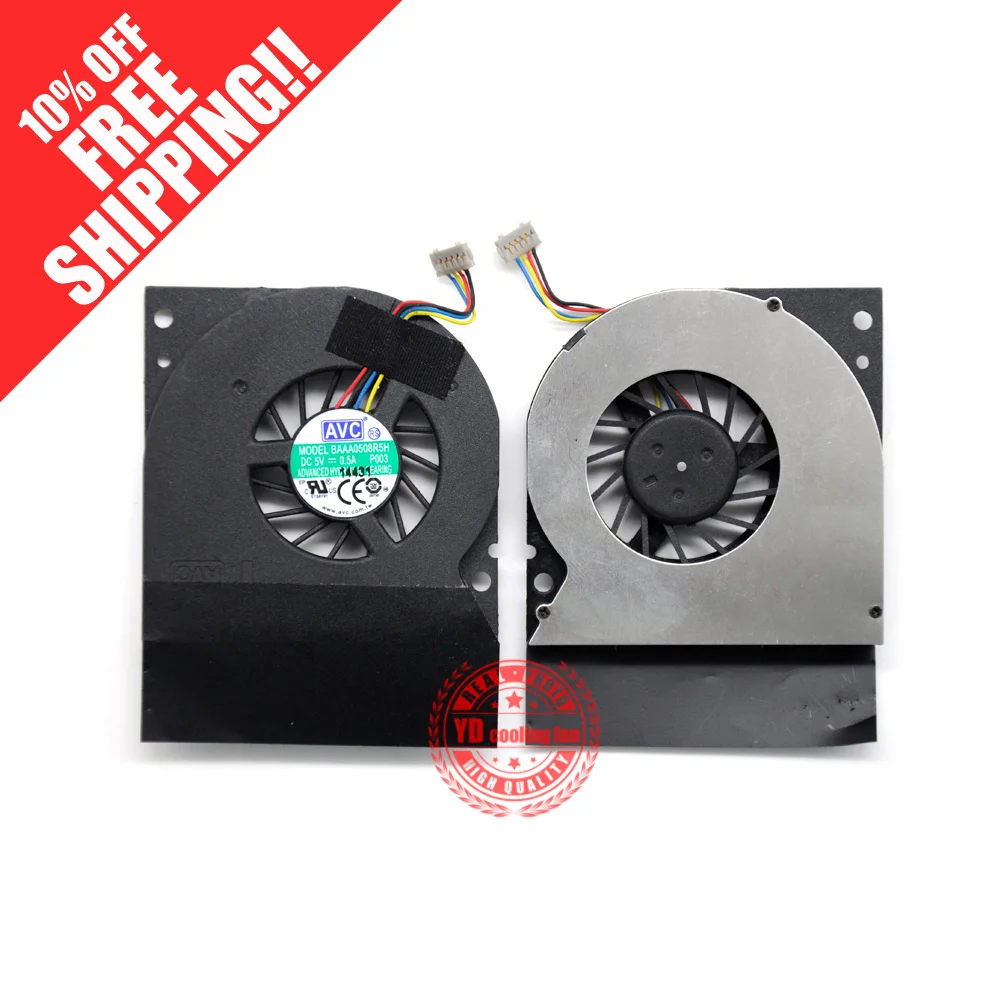 

AVC BAAA0508R5H DC5V 0.5A P003 laptop cooling fan