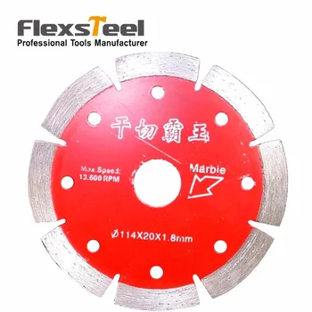 

4.5" 114MM 10MM Segmented Dry Cutting Circular Saw Blades General Purpose Power Diamond Blade for Concrete Stone Brick Masonry