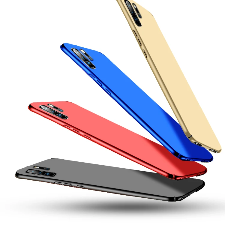 Чехол для телефона с полным покрытием для huawei P30 Lite P20 Pro P Smart Plus P Smart+ Ультратонкий матовый жесткий чехол для задней панели из поликарбоната