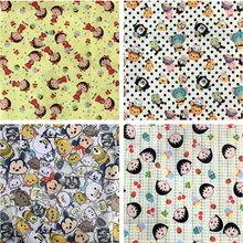 145*90 см TSUMTSUM Chi-bi Maruko текстильные изделия, полиэстер, ткань пэчворк «сделай сам» ручной работы хлопок фабричный Текстиль для дома