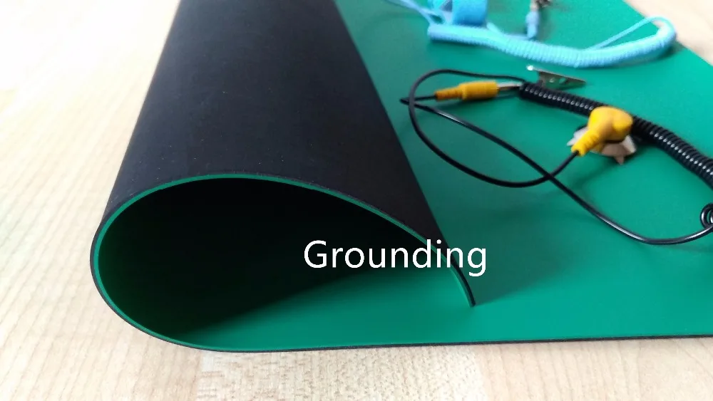 Grounding Anti Static Mat 400*300*2mm Antistatic Blanket ESD Mat For