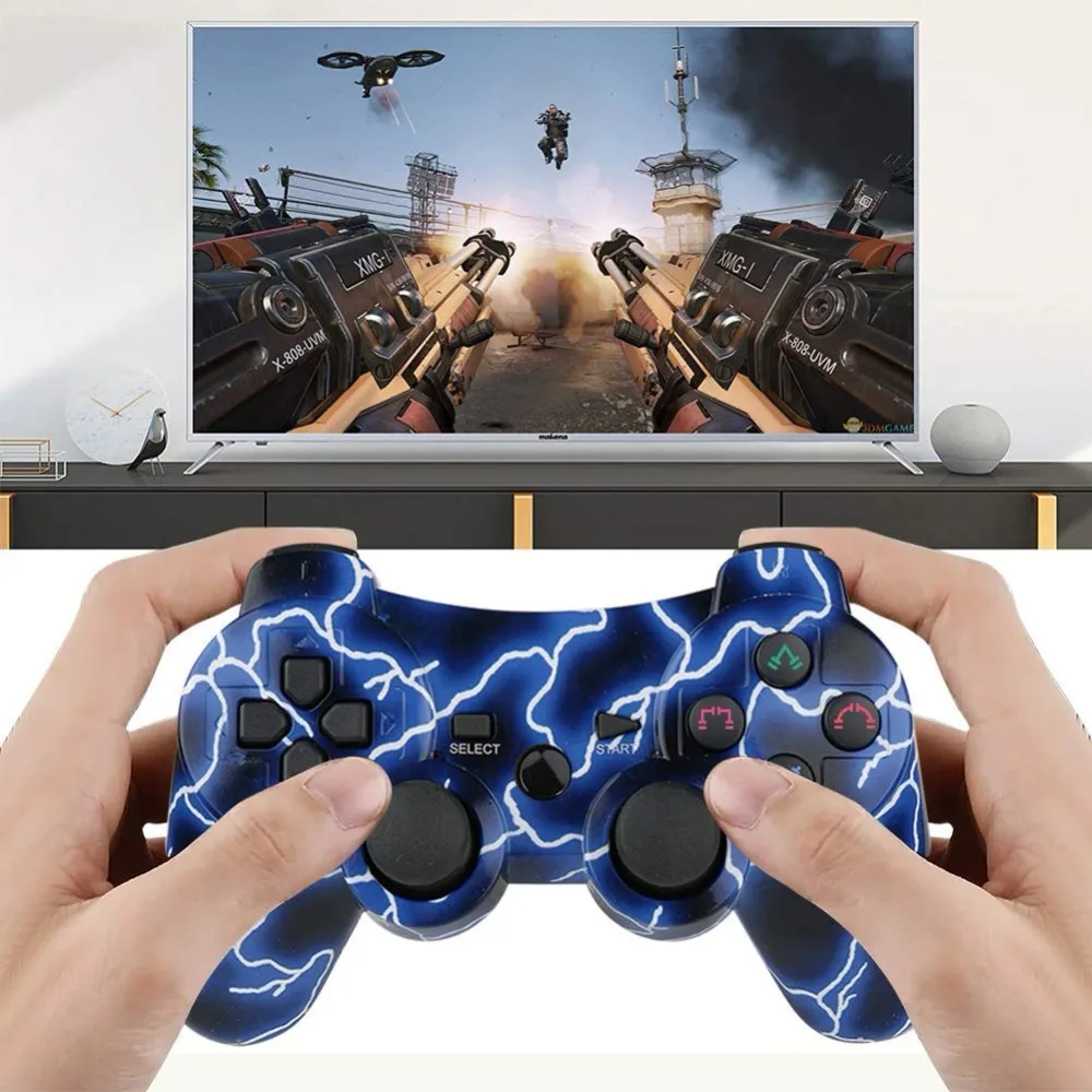 Беспроводной двойной джойстик K ISHAKO для PS3 геймпад Playstation 3 контроллер Sixaxis с