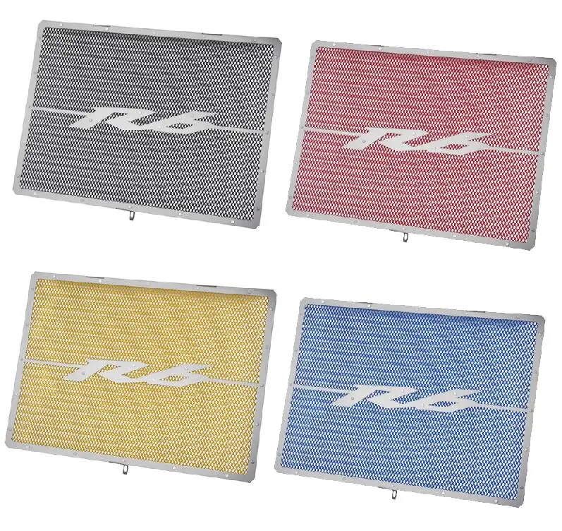 

For Yamaha YZF R6 Radiator Guard Grill Grille Cover Protector Net 2006 2007 2008 2009 2010 2011 2012 2013 2014 2015 YZFR6 Parts