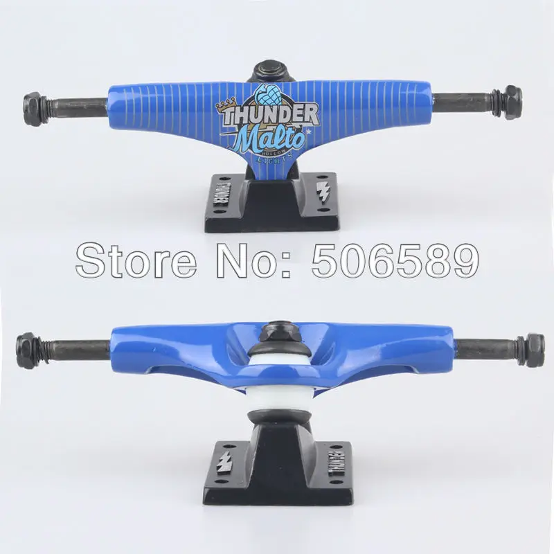 free shipping skateboard truck thunder 5.0 inch blue colorin Skate