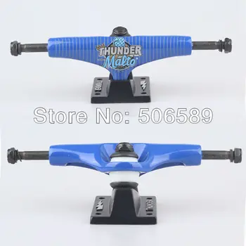 

free shipping skateboard truck thunder 5.0 inch blue color