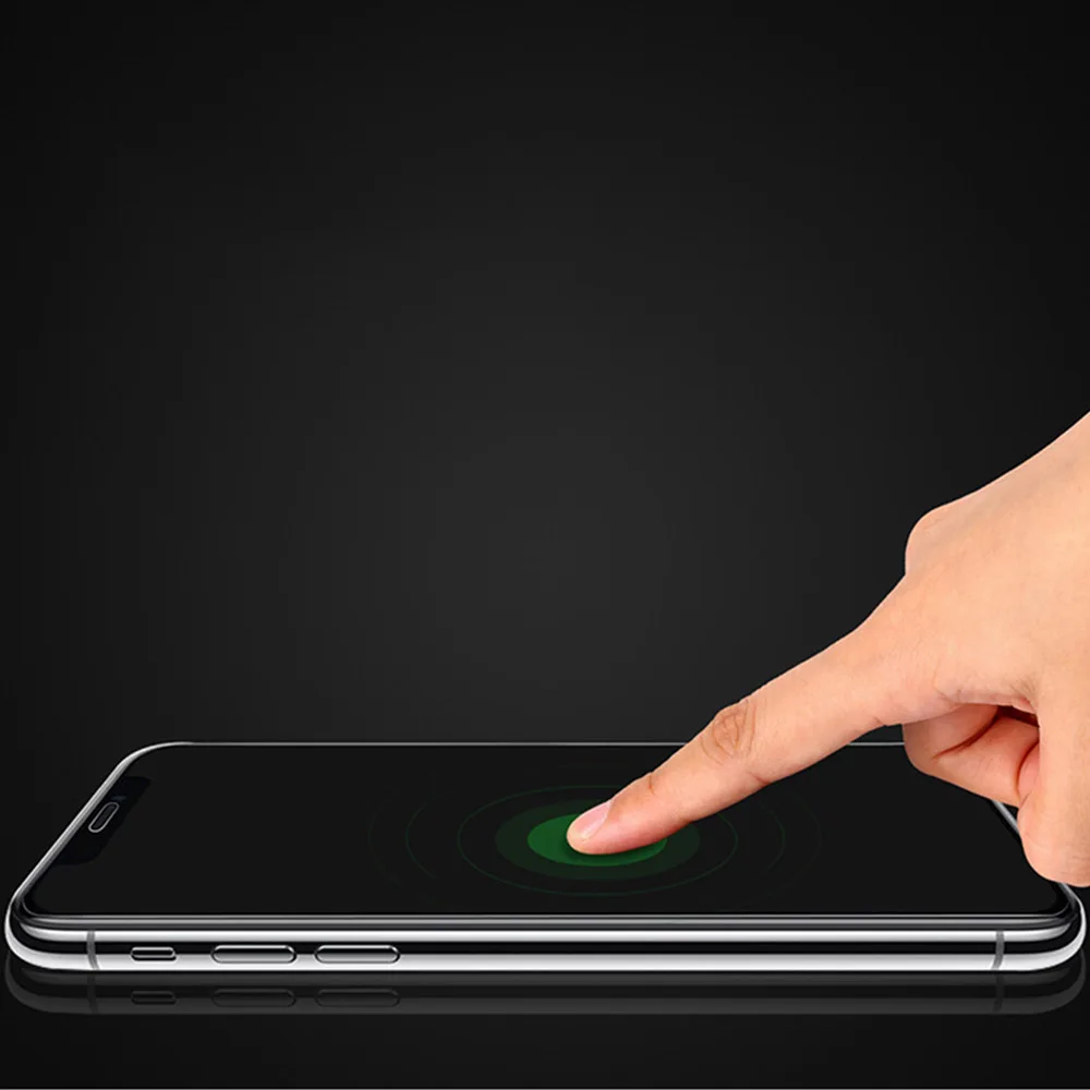 OTAO 6D полное покрытие закаленное стекло для iPhone XR XS MAX X 8 7 6 6S Plus 9H изогнутая