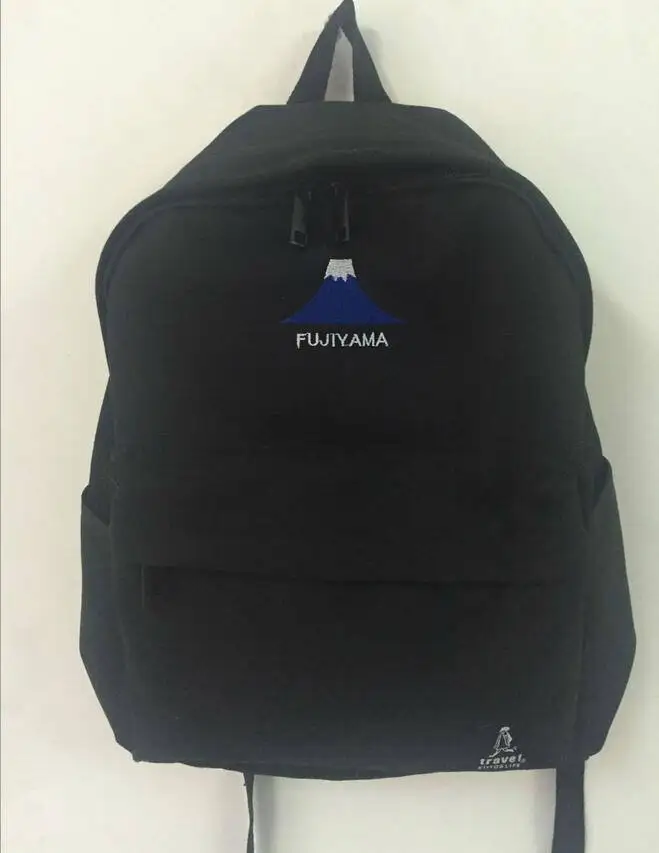 2019 nuevo bordado de impresión mochila junior de los estudiantes de la escuela bolsa de hombro de las mujeres diario casual mochila bolsa de viaje mochila