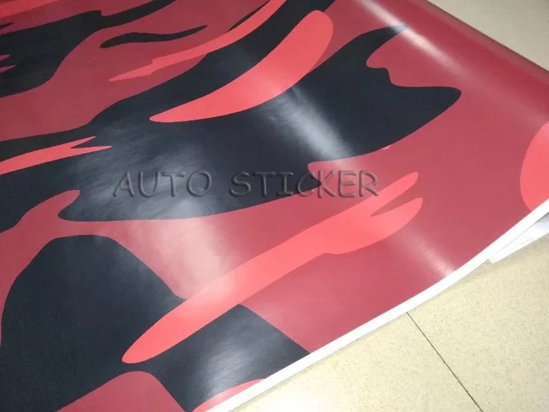 red black big picture camouflage vinyl 4