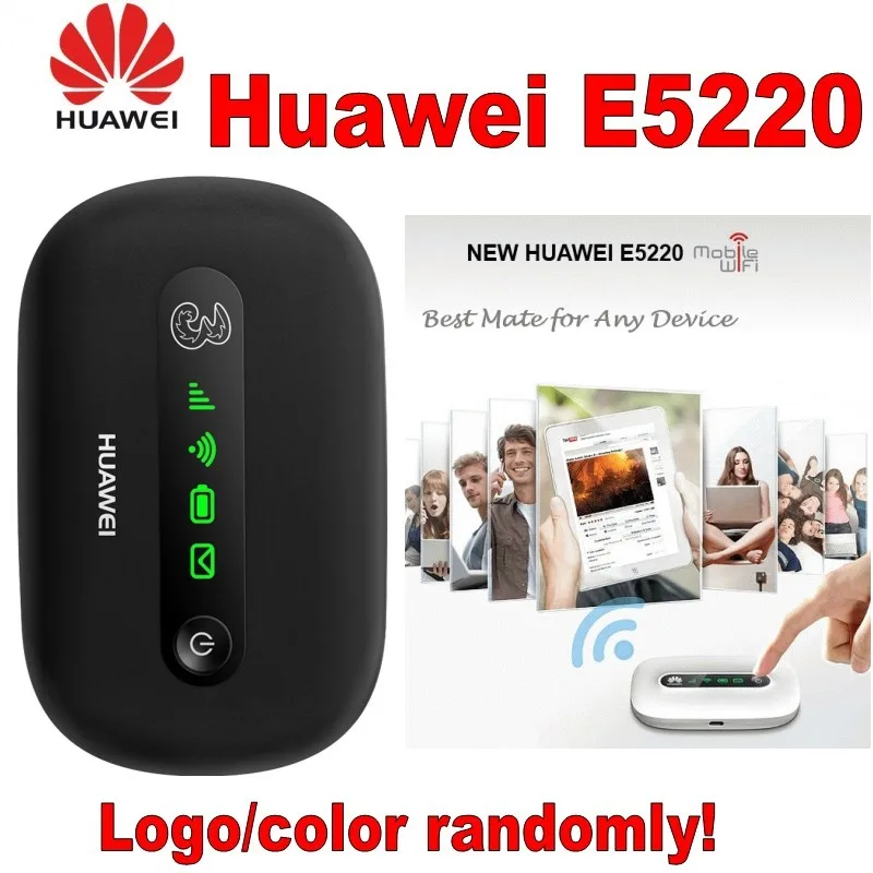 Низкая цена Мобильный MIFI 3g 21 Мбит/с wifi маршрутизатор huawei E5220 для 10 пользователей