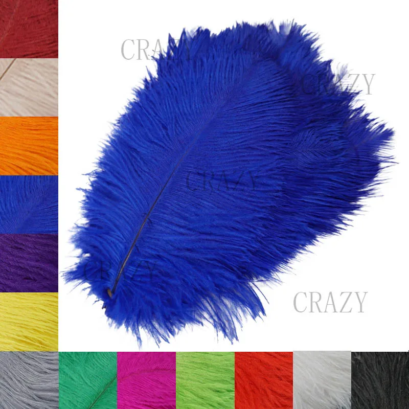 

Beautiful cheap Ostrich Feather 25-30 CM DIY Jewelry Craft Making Wedding Party Decor Accessories Wedding Decoration
