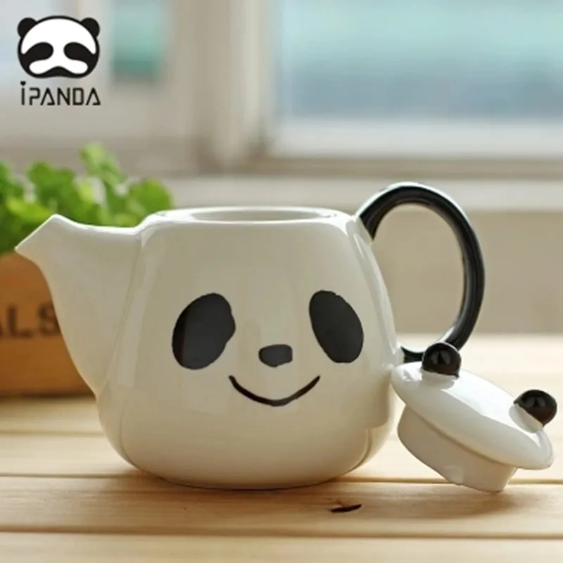 [1 горшок + 4 чашки] китайский чайник KungFu Panda чашка чайный набор керамические