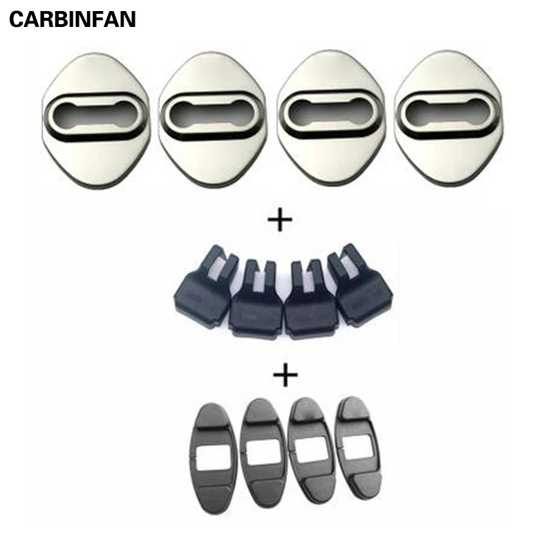 

Car-styling Door lock cover Limit device Cover Caps Protective 12Pcs/set For Honda Accord 2018