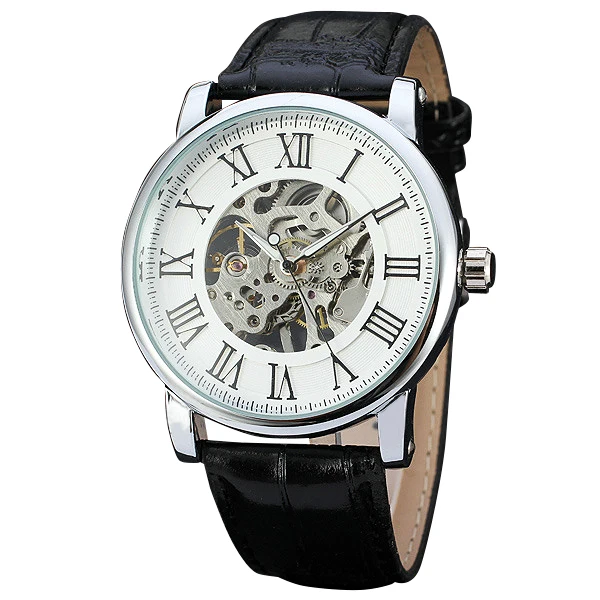 font b WINNER b font Brand Women Mechanical Watches Roman Numerals Ladies hand winding Wristwatches