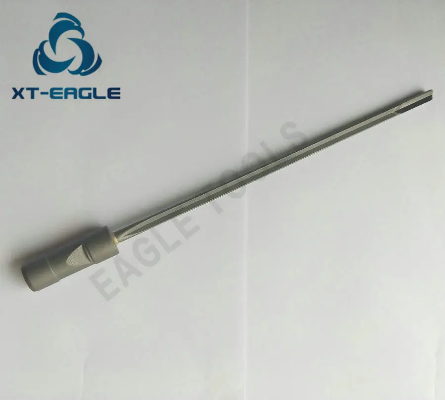 Dia 6.02*300mm390mm Overall Length Carbide Tip Gun Drill For Deep Hole