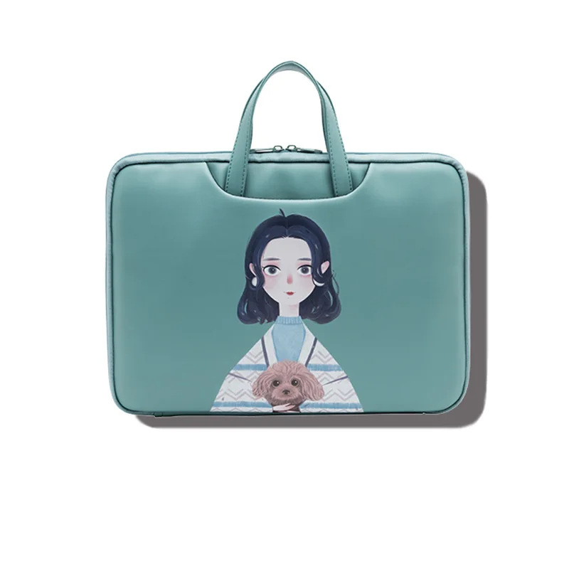 Сумка для ноутбука Для женщин Тетрадь рукава сумка для MacBook Air Pro 11 12 13 15 Retina lenovo hp ASUS сумка для девочек