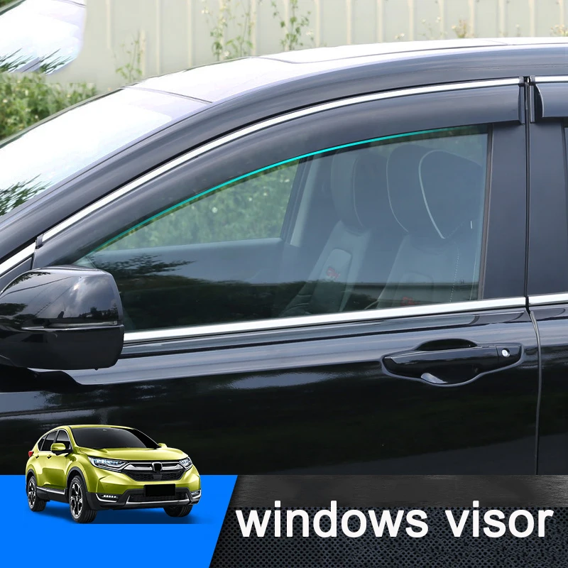 4 шт. защитный козырек от дождя для автомобиля Honda CRV 2017|windows visor|car window visorcar rain |