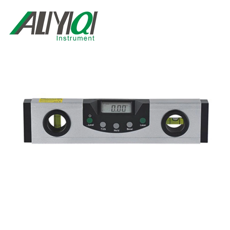 

200mm Digital level meter Measuring Tool 360 degree angle gauge inclinometer mini box with one magnet base laser level
